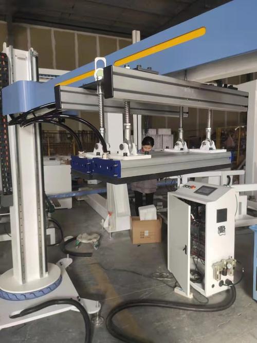 不带地轨机械手自动化上下料智能工厂码垛皓满